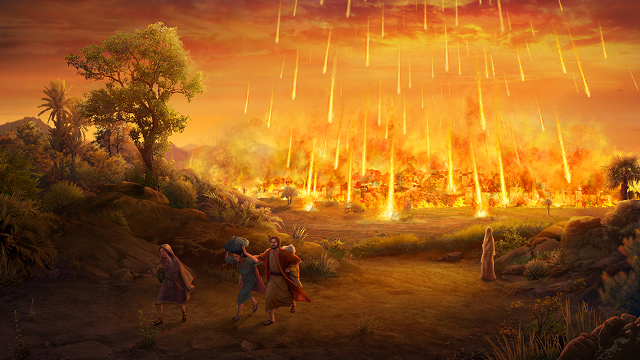 Dio deve distruggere Sodoma e Gomorra