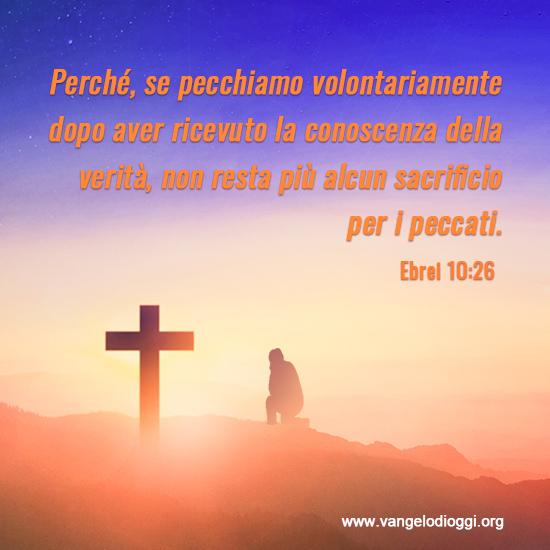 Ebrei 10:26