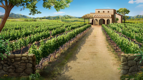 parabola della vigna