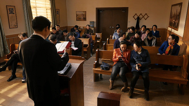 fare una riunione nella Chiesa