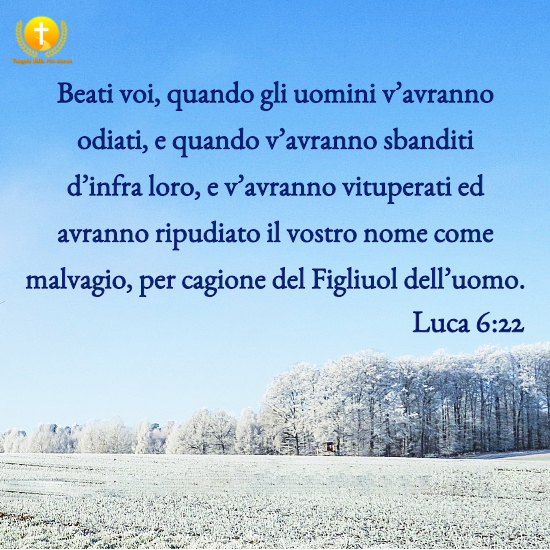 Beati i perseguitati per cagion di giustizia