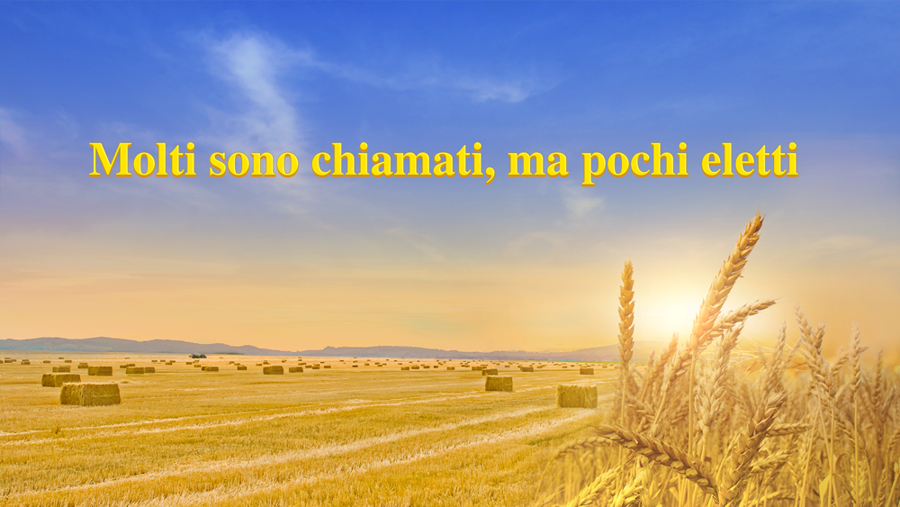 Molti sono chiamati, ma pochi eletti