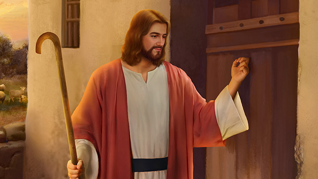 Gesù bussa alla porta