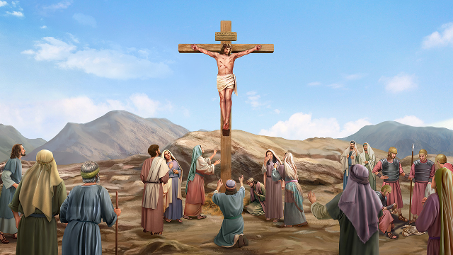 La crocifissione di Gesù