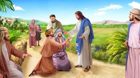 Il Signore Gesù guarisce il cieco