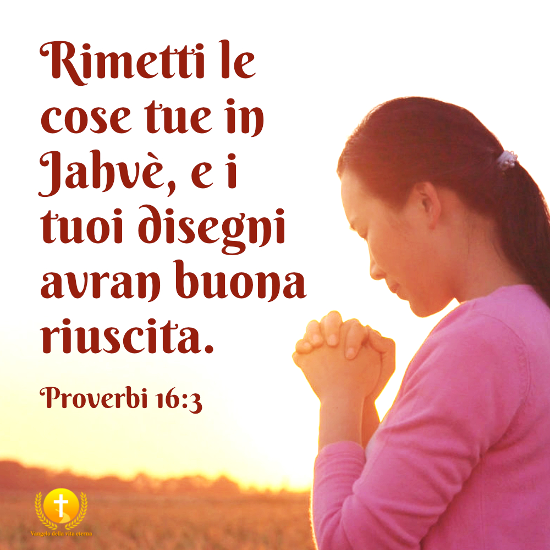 Proverbi 16:3