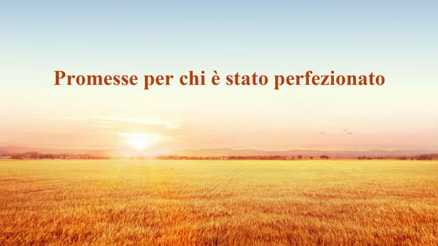 Promesse per chi è stato perfezionato