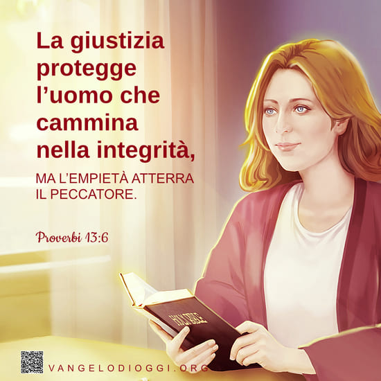 Dio protegge coloro che camminano nella integrità